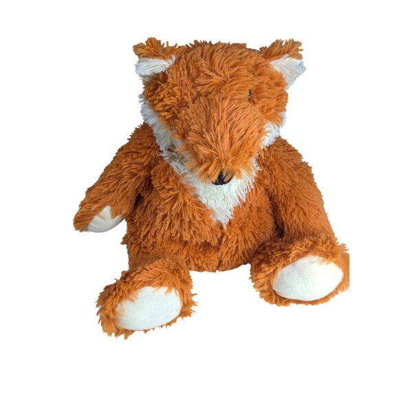 Warmies Plush Microwaveable Fox Stuffed Animal 13" Orange & White Soft Cuddly To - Picture 1 of 6
